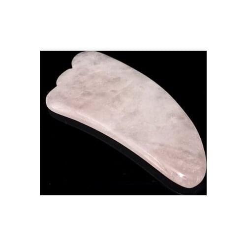 Natural Powder Crystal Jade Scraping The Sand Pills Exquisite Beauty Plate Scrapping Plank Triangular Body Care Tool Guasha