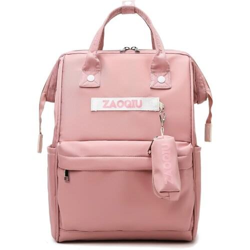 New Backpack Women Travel Bag Mommy Backpck Fitness Gym Bag With Small Purse Backpacks Nylon Bag Travel Backpack Weekend Bag