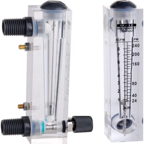 LZM-15 (1-8SCFM/24-240LPM)panel type with control valve flowmeter(flow meter) lzm15 panel/Oxygen flowmeters Tools Measurement