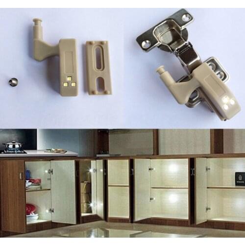 LED Sensor Light Cabinet Cupboard Closet Wardrobe Lights Kitchen Living Room