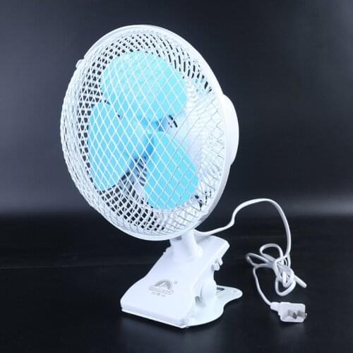 AC 220V 9.4inch Table Air Circulation Fan 2 Gears Cool Clip On Oscillating Fan 95AF