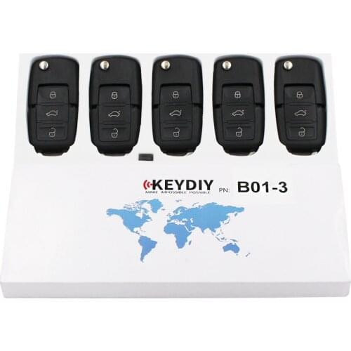10pcs/lot KEYDIY B series B01-3 3 button universal remote control for KD900 URG200 KD-X2 mini KD to generate remote Free Ship