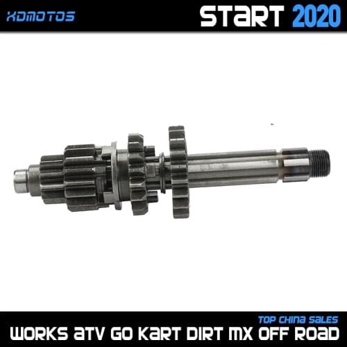 Motorcycle Transmission Gear Box Main Shaft Kit For YX140 YX150 YX160 YinXiang 140cc 150cc 160cc Engine Dirt Pit Bike KAYO BSE
