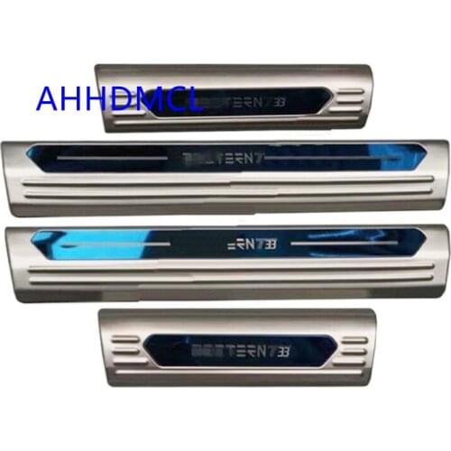 Car Welcome Pedal Threshold Strip Door Sill Strip For Besturn T33 2019 2020