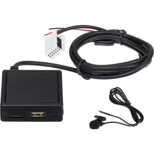 Car HIFI Audio Bluetooth 5.0 Module AUX Microphone Cable Adapter Radio Stereo for Citroen C2 Peugeot 307 408 807 1007