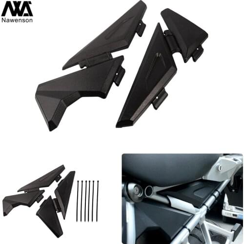 Motorcycle Seat Side Panels ABS Plastic Frame Infill Plates Fairing Cowl Cover Set for R1200GS LC/ADV 2013-2018