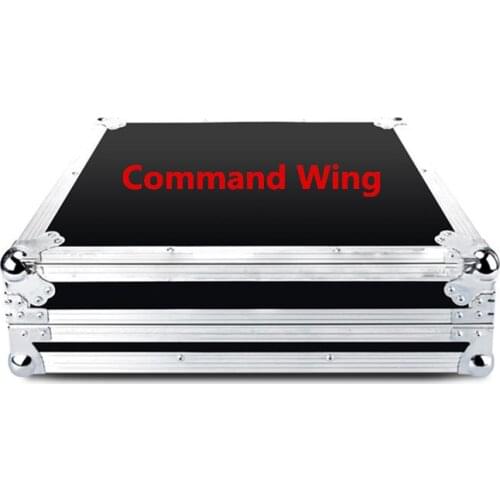 Flight Case Lighting Console MA on PC Fader Wing DMX Lighting Stage Fixture Controller/MA Command Wing flightcase