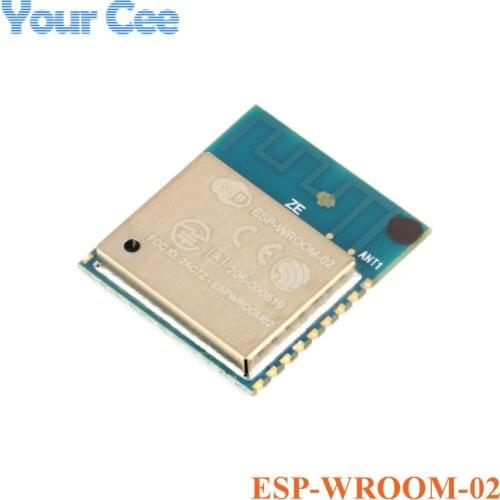 ESP8266 Serial WIFI Module ESP-WROOM-02 ESP 8266 Wireless Transceiver Module 4MB SPI Flash