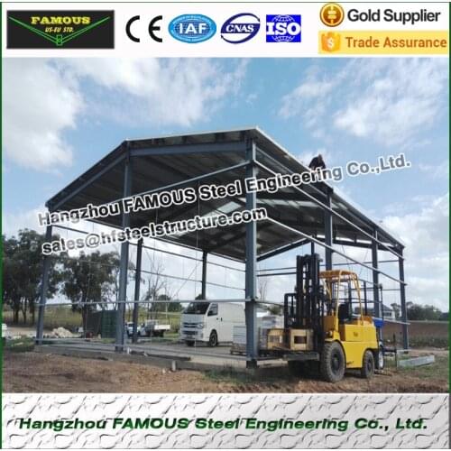 Hot Galvanizing steel structure fabrication for indutrial plant