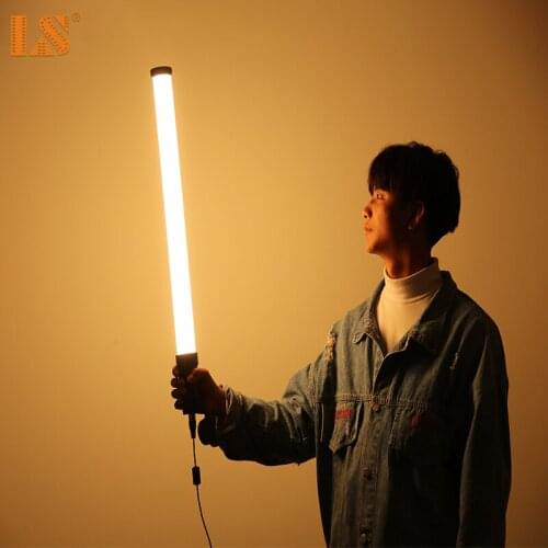 LS T2R Handheld LED Video Light 2800-6500K LED Lighting Stick Photography Lamp ice light for Studio Video Photo YouTube