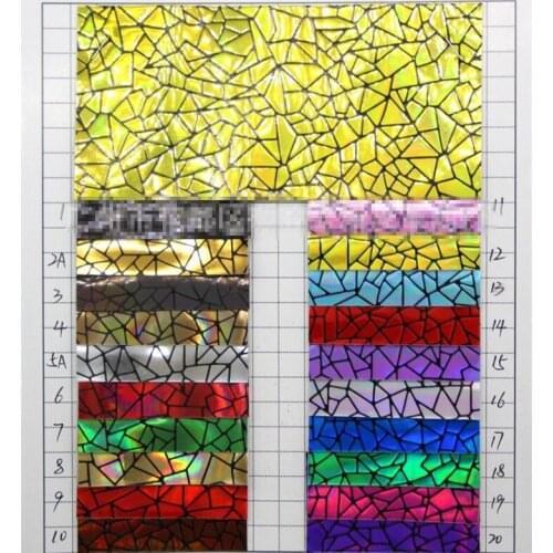 New laser mirror stone grain synthetic PU leather / luggage bags leather / decorative leather/ holographic fabric/ free shipping