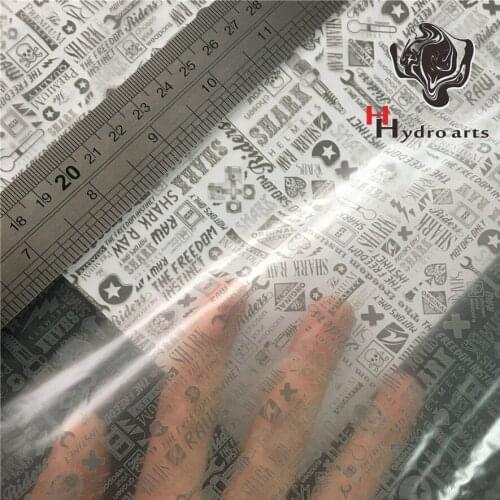 Graffiti elements decor water transfer film hydrographic film 0.5m aqua print film HFD034