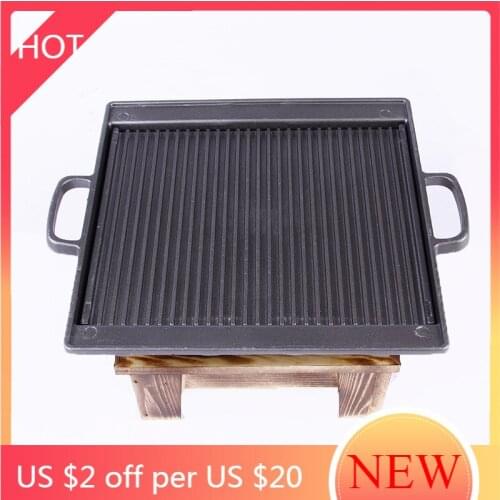 Portable Indoor Bbq Grill Carbon Alcohol Restaurant Table Round Set Bbq Grill Korean Multifunction Plancha Home Tools AG50SK