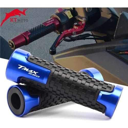 2020 With logo "TMAX560" High quality Motorcycle Accessories Handle Grip Handlebar Grips cover For Yamaha TMAX560 T-MAX 560