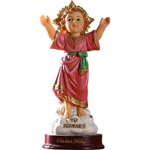 Divine Child Figurine Divino Nino Holy Child 12-Inch Religious Statue Resin Table Top Figure