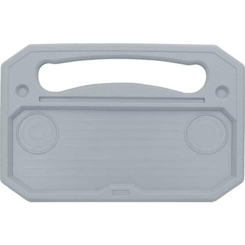Steering Wheel Desk,Tablet or Notebook Car Travel Table, Food Eating Hook on Steering Wheel Tray ,for Drivers (A-Gray)