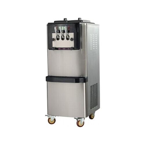 RY-BX468CTR 38-46L/H vertical ice cream machine Dual system / soft ice cream machine,stainless steel ice cream maker