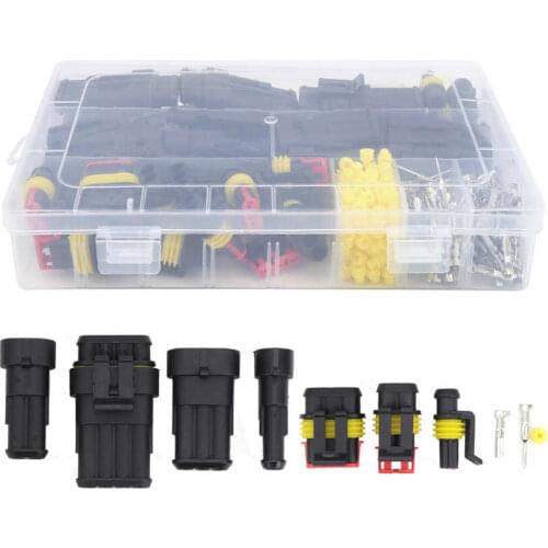 352Pcs Wire Connector Automotive Waterproof HID Saled Connect Terminal Blocks Set Car Wire Connector
