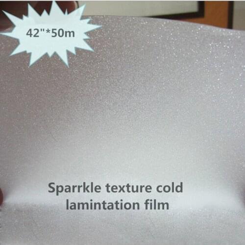 42"*50m glitter/ sparrkle lamination 42in roll for decoration photos
