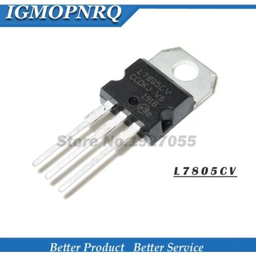 50pcs/lot L7805CV L7805 LM7805CT LM7805 KA7805 TO220 new
