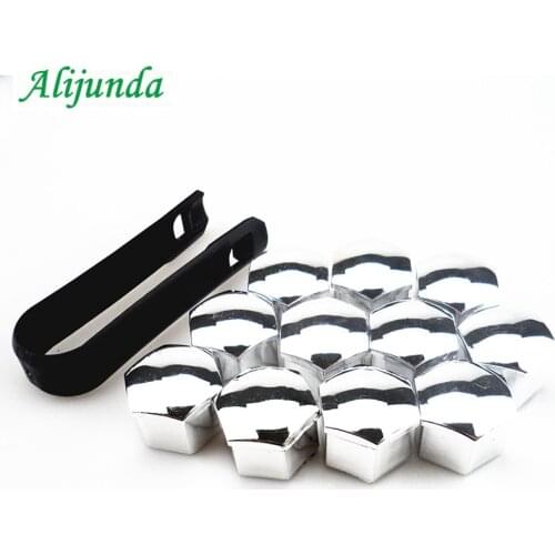 Car Modeling 20 17mm Wheel Auto Hub Screw Cap for Audi Cap Screw Decorative A4 A3 A6 A1 Q3 Q5 Q7 TT