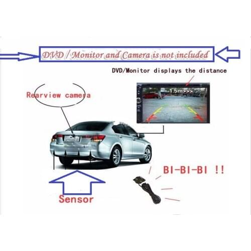 Car Parking Sensor car Video sensor connect dvd radio or screen