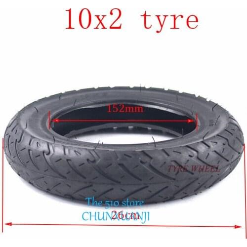 Hot-selling high-quality 10x2 inner and outer tires are suitable for free transportation of 10X2 electric balancing vehicle
