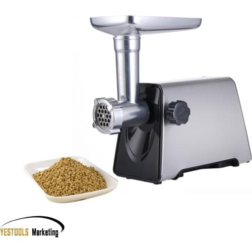 Small Electric Household Animal Feed Chicken Dog Cat Food Pellet Machine 220V Electric Bird Fishing Bait Granulator