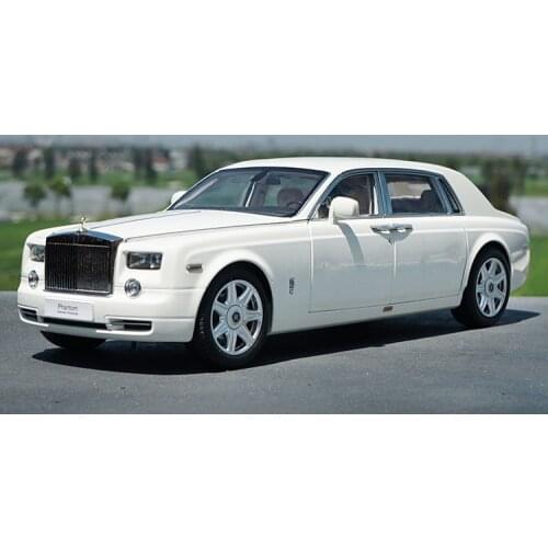 Exquisite adult kids gift for 1:18 scale metal die-cast Phantom vehicle model extended four-door version alloy car model