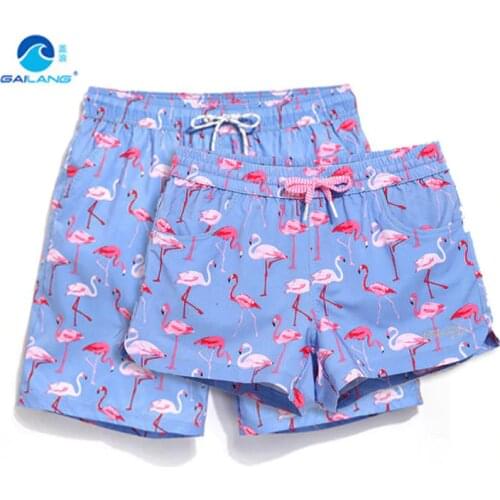Summer board shorts couples beach surfing liner swimwear plus size quick dry mens women swimming trunks Bermuda bathing suit