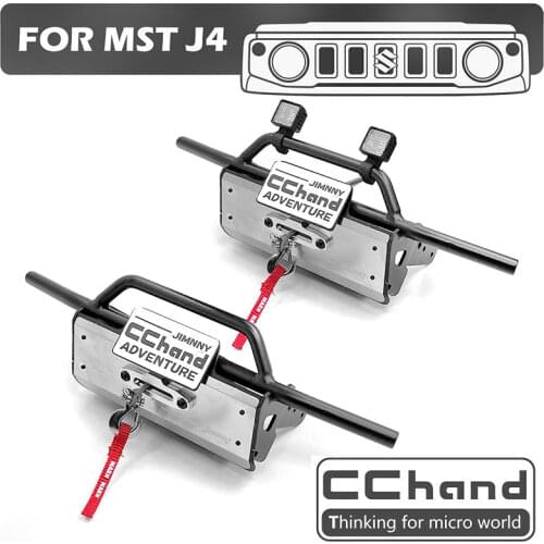 Metal front bumper for 1/10CCHAND 1/10 MST J4 jimny rc car parts