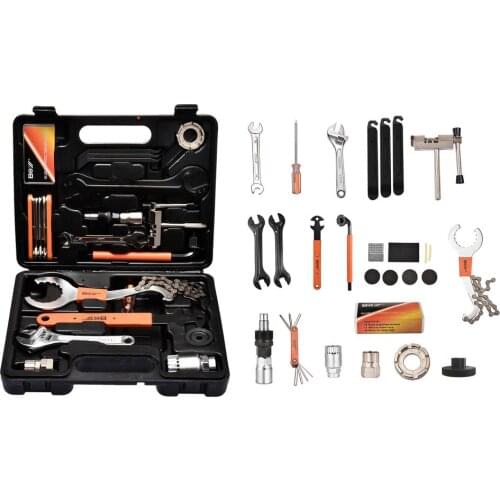 28pcs Bicycle Repair Tools Kit Portable Multi-tool Set Wrench Tire Patch Screwdriver Socket Tire Patch MTB Road Bike Accessories