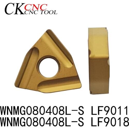 10pcs WNMG080408L-S LF9018 WNMG080408L-S LF9011 CNC Carbide Insert High-quality Turning Carbide insert Lathe Cutter Tool