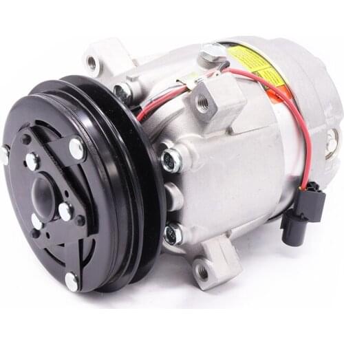 Doosan Genuine Air Condit Compressor Excavator DH55 DH60 DH80-7 Air Conditioning Pump Air Compressor Ass'y