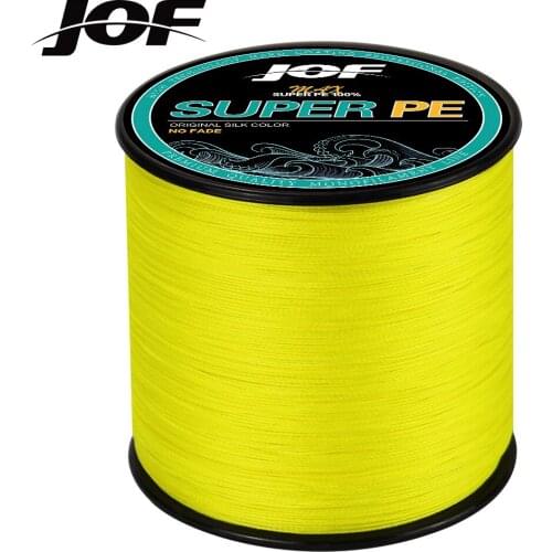JOF 300M 100% PE 4 Strand Braided Fishing Line Multifilament Fishing Line Super strong for Carp Fishing Wire