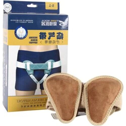 Adjustable Mens inguinal Hernia Support Belt Professional Medical for reducible inguinal ruptures Double Truss Support Strap