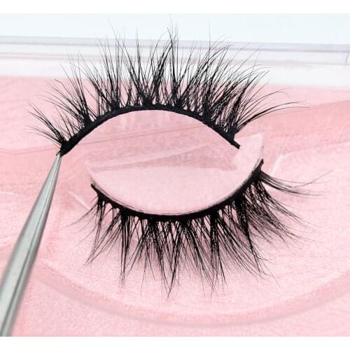 Visofree Eyelashes 3D Mink Lashes Hand Made Natural Long False Eyelashes cilios posticos High Volume Mink Eyelashes M25