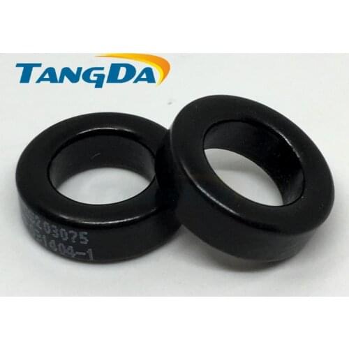 Tangda sendust FeSiAl KOOL MU toroidal cores AL=41 CS 203 075 203075 MS-008075-2 CS203075 21*12*7 mm 75u A