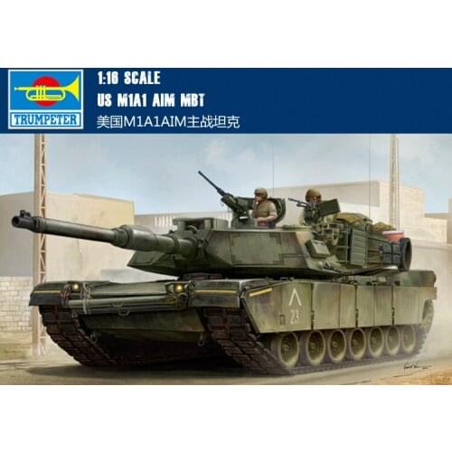 Trumpeter 1/16 scale US M1A1 AIM MBT 00926 main battle tank US army new product