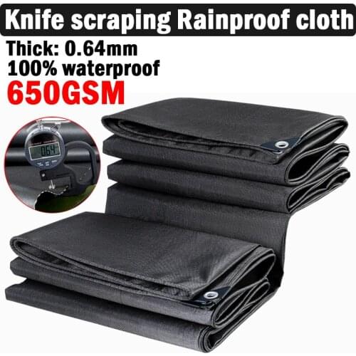 Thicken 0.64mm Heavy Duty PVC Tarpaulin Truck Canopys Waterproof Oxford Oilcloth Garden Pergola Sun Shelter Rainproof Cover
