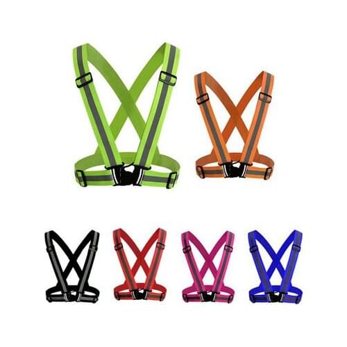 Bike Safe Reflective Safety Vest for Construction Traffic Warehouse Visibility Security Jacket Reflective Strips Wear Uniforms