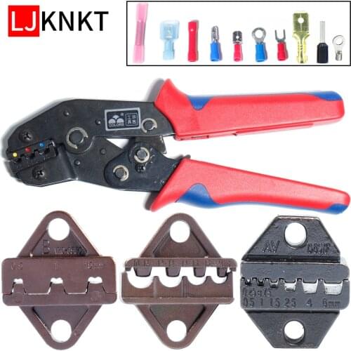 Cold pressing line clamp Naked Terminals Crimper Heat Connector Wire 7.5Inch SN02C 48B 06WF pliers Jaws Hand tool Insulated