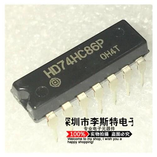 10pcs HD74HC86P SN74HC86P DIP-14