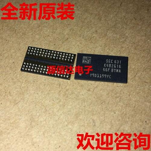 5PCS New imported K4B2G1646F-BYMA DDR3 memory chip 256M memory particle real picture shooting