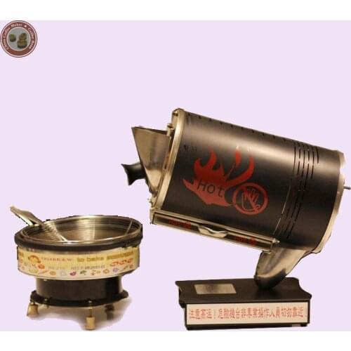 500g Coffee Bean Roaster with Motor Electric Stainless Steel Coffee Roaster FCR small home roasting coffee beans baking machine