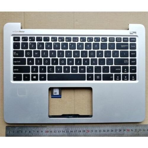 90%new Keyboard Laptop Layout Topcase Housing Palmrest keyboard bezel for ASUS K401U K401UQ V405 K401LB A401L K401L A401A