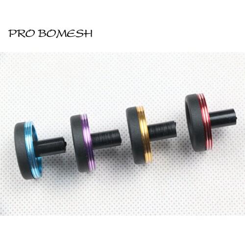 Pro Bomesh 5pcs/Lot 5.8g ABS Plastic Fighting Butt Cap Butt Plug Decorative Trim DIY Fishing Rod Component Repair Accessory