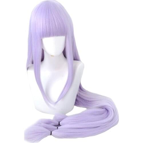 Anime Sleepy Princess in the Demon Castle Maoujou De Oyasumi Cosplay Princess Syalis 120 Cm Purple Wig