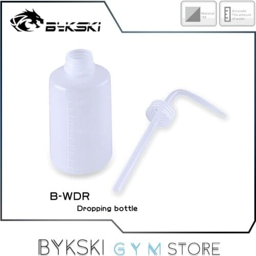 Bykski Drip Bottle For Water Cooling Filling Special Hand-Hold Tool Transparent, 250/500ML, B-WDR