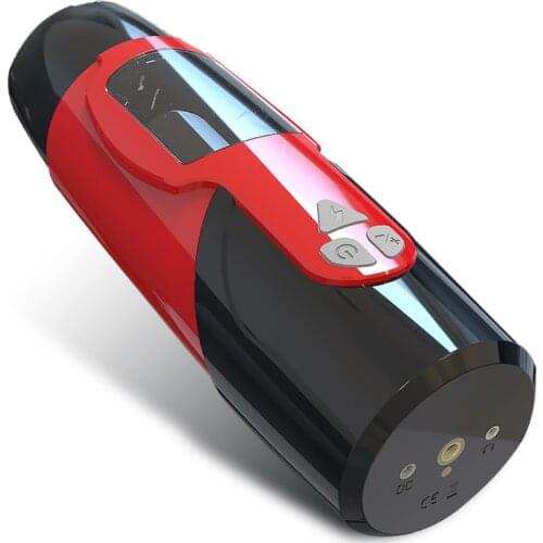 Electric Magnetic Automatic Telescopic Male Masturbator Cup Suction Base for Hands Free Sex Tools for Men Sex for Man